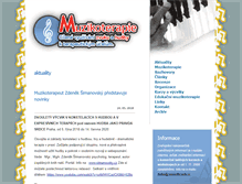 Tablet Screenshot of muzikoterapie.cz
